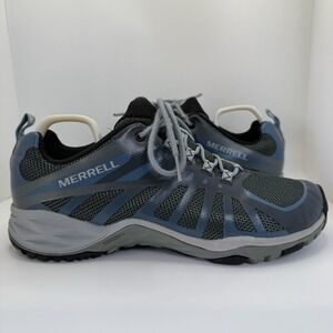 Merrell Siren Edge QForm 2 Hiking Shoes Blue Gray Women's Size 9 J599552